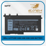 DELL 93FTF P72G001 P27S001 for LATITUDE 5491 5288 5580 5480 5290 E5280 E5288 Battery