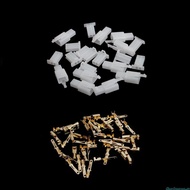 10 Sets 2.8mm 2 Pin Electrical Wire Connector Male Female Plug+Terminal Kit For