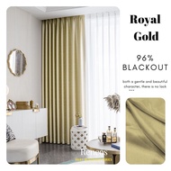 ♧RENEOS 99 Blackout Curtain 270cm Height Langsir 270cm Labuh Langsir Sliding Door 3 Panel Langsir La