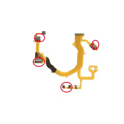 New Lens Rear Base Flex Cable Replacement Part for Canon G7X G7X2 G7XII G7X Mark II G7X3 Camera
