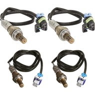 234-4669 x2 234-4407 x2 4pcs Upstream + Downstream Sensors Oxygen Sensor O2 Compatible with Chevy Si