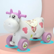 TOYSDEPOT ✈️Fast Shipping✈️ Kids 2 In 1 Rocking Horse Ride Toys Child Multifunction Horse Push Bike 