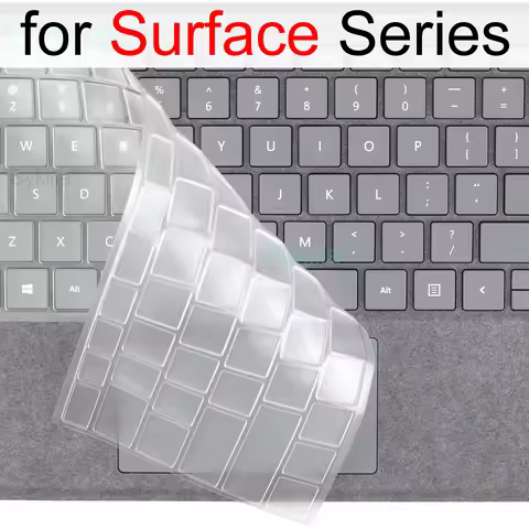 Keyboard Cover for Microsoft Surface Pro 13 12 11 10 9 7 8 7+ 6 5 4 3 X Studio GO 2 Book 3 RT Silico