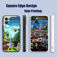 Casing For infinix Hot 9 Play 10 10S 10i 10Play 11S NFC A Minecraft Movie BOX05 Play Phone Case Squa