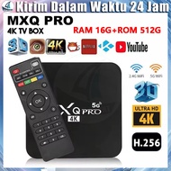 MXQ PRO Ready Stock CODMXQ PRO Android TV Box 4K HD Smart Set Top Box 16GB Ram 512GB Rom 2.4GHz/5G W