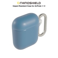 [RhinoShield] AirPods 1/ 2 Case With Carabiner Impact Resistant TPE Cover Military Grade Drop Protection Scratch Resistant