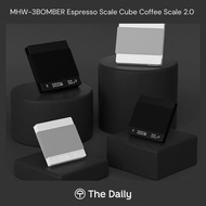 MHW-3BOMBER Cube Scale 2.0 Standard Mini for Coffee Matcha - Digital Coffee Matcha Scale Silicone Ki
