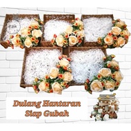 Dulang Hantaran Siap Gubah Pallet Coklat/Dulang Siap Gubah Murah/Hantaran/Siap Gubah/Pine Wood/ Pall