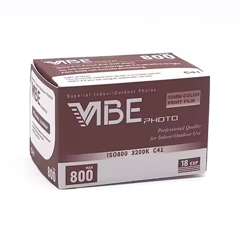 135 Negative 1-10Rolls VIBE Max 800 Color Film ISO 800 35mm Film 18EXP/Roll For Kodak Ektar H35/H35N