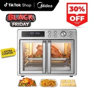 [Black Friday Kitchen Hack] Midea Flexify French Door Air Fryer Toaster Oven Combo 26.4 QT, Extra La
