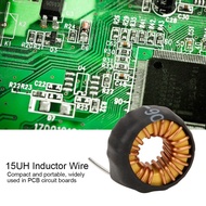 concon 30Pcs Toroid Inductor Wire Core Inductors Wrap Horizontal Copper Coil with Casing Pipe for PC