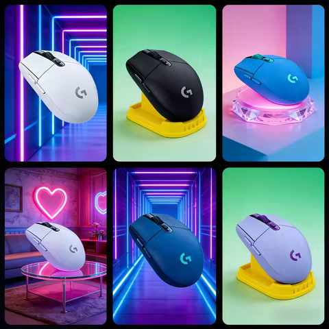 Logitech G304 /G305/M750/M650/M65 LIGHTSPEED Wireless Mouse, 12000 DPI HERO Sensor, 6 Custom Buttons