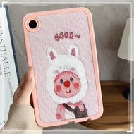 For Samsung Galaxy A7 10.4inch SM-T500 T505 T507 Case A7 Lite 8.7" SM-T220 SM-T225 Tablet Casing Fashion Oil Painting Cute Cartoon Pattern Shell Shockproof TPU Soft Silicone Protective Cover