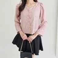 (Expert) Gawon Long Sleeve Blouse Orecca Women's Top