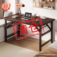 Simple Small Table Home Dormitory Desk Learning Rental House Rectangular Folding Table Computer Desk