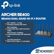 TP-LINK ARCHER BE400 BE6500 DUAL-BAND WI-FI 7 ROUTER