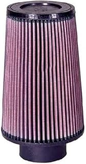 K&N Universal Clamp-On Air Filter: High Performance, Premium, Washable, Replacement Filter: Flange D