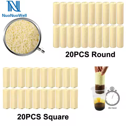 20Pcs-Pack Bio Filter Media Tube Aquarium Bacteria House Fish Tank Raw Water Treatment System Recirc