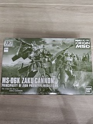 HG GTO MS-06K ZAKU CANNON