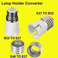 (10pcs) Lamp Holder Converter B22 TO E27/ E27 TO B22/ E40 TO E27