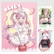 勝利女神:妮姬 NIKKE CHAPTER 7 一番賞 K賞 透明文件夾&照片卡套裝- 愛麗絲[平行進口]