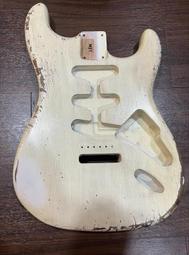 [收藏品現貨] 新品NOS MJT Fender Stratocaster 吉他舊化琴身