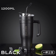 แก้ว น้ำ เยติ กระติกน้ำ ถ้วยฉนวน แก้วเก็บเย็น แก้วเยติ ขวดน้ำ 40oz 1200ml พกพาได้ 304 สแตนเลสแก้วน้ำ