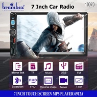 Car Headunit 6912A MP5 Player 7 Inch Tape Car TV Double Din