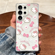 Cartoon Lovely Hello Kitty Magsafe Phone Case For Samsung S26 Ultra S25 Ultra Edge S24 Ultra S22 S23