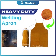 Welding Apron / Apron Kulit / Workshop Apron / PPE - Heavy Duty (Kulit Lembu / Cowhide Leather)