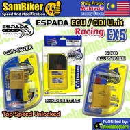 ESPADA Racing Adjustable Gold ECU CDI Unit EX5 DREAM WAVE100 WAVE100R KRISS100 KRISS 1 CT100 No Cut 