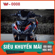 Fire black Exciter 155 car sticker