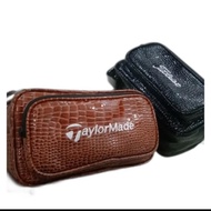 Tas pouch golf kulit sintetis motif buaya Berkualitas
