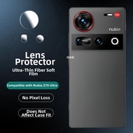 Nubia Z70 Z70S Z80 Ultra Phone Lens Film Flexible Fiber Glass Non Tempered Camera Scratch Resistant 