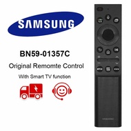 Genuine Samsung SolarCharging Remote Control Compatible for Samsung BN59-01357C BN59-01357A QLED 8000 Series Smart TV -2021 Models with Netflix Prime &amp; WWW- universal UN43AU8000FXZ