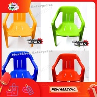⭐READY STOCK⭐  Hot Selling3V KC701 Kindergarten Kids Plastic Chair With A | Children Chair | Kerusi Baby Tadika | HEAVY DUTY