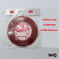 3M Tape 10Meter Long 10M*10MM*1.0MM 3M Double Sided Tape Clear High Performance Tape