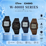 [ORIGINAL + 1YR WARRANTY] CASIO W-800H W-800HG SERIES MAN DIGITAL BLACK RESIN CASUAL BOY KID UNISEX 