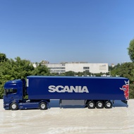1:50 SCANIA TOPLINE R730 TRUCK TRAILER Model Diecast Collection