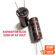 ELCO CAPACITOR 2200UF 63V ELKO 2200 UF 63 VOLT