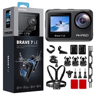 AKASO Brave 7 LE Action Camera Bike Accessories Kit Bundle