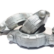 316SS Keluli Tahan Karat Tekanan Tinggi Pengapit DN20-DN300 Spesifikasi Lengkap