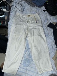 The north face purple label TNFPL 紫標 錐形牛仔褲 白色