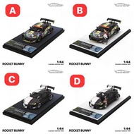 Aurora TM 1:64合金模型！86 / GT86，Rocket Bunny火箭兔改裝版 HKS