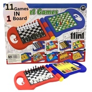 11 in 1 Family Games Chess Games Checkers Games Backgammon games LUDO Games Checkers Goose Games Sna