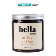 Tẩy Tế Bào Chết Toàn Thân Hella Beauty Cà Phê Milky Coffee 500g