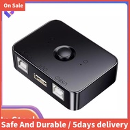 USB Printer Sharer Device 2 Ports USB2.0  Printer Sharing Peripheral for Printer USB Splitter Sharin