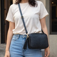 Black Crossbody Camera Bag Jonak Paris Preloved B30