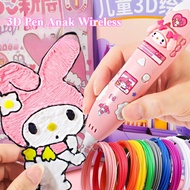 3D Pen Kids Wireless 3D Printer Arts Pen Making Doodle Arts Educational Toys for Children
