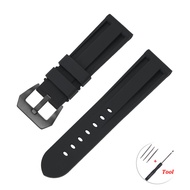Watch Band 20mm 22mm 24mm 26mm Silicone Strap Rubber Bracelet Sport Watch Strap Replacement Watch Ba